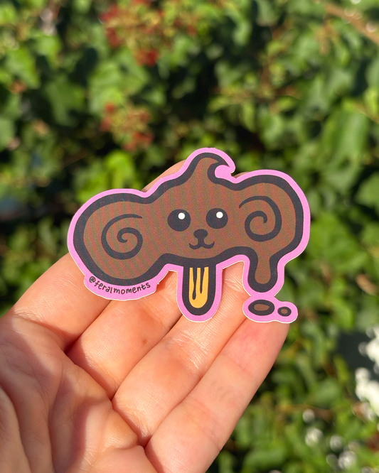 Melty Monkey Sticker