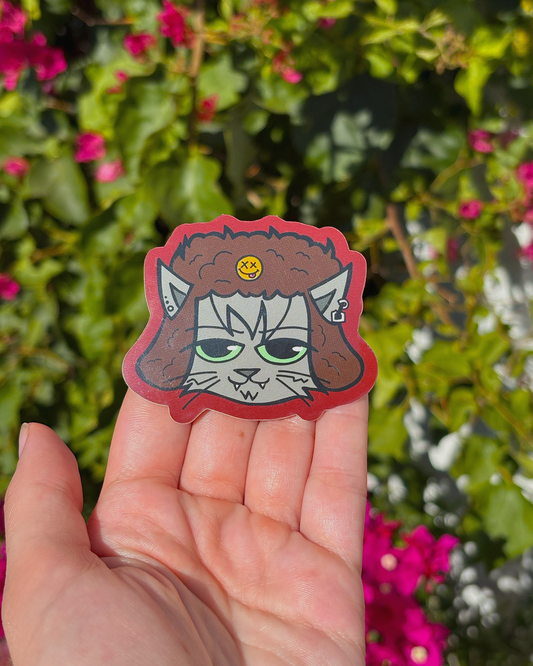 Mystery Kitty Sticker