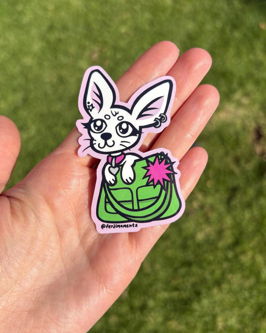 Purse Chihuahua Sticker