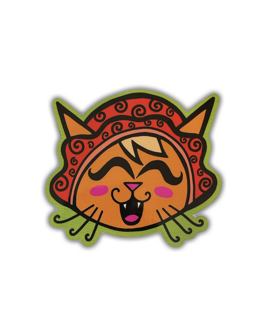 PLUR Kitty Sticker