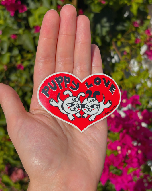 Puppy Love Sticker