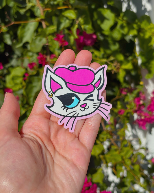 Sassy Kitty Sticker