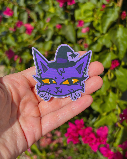 Witchy Kitty Sticker