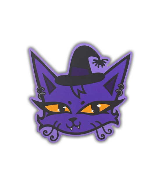 Witchy Kitty Sticker