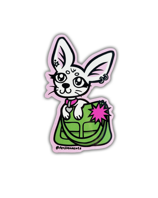 Purse Chihuahua Sticker
