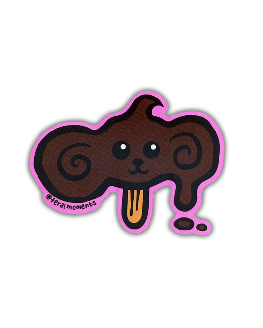 Melty Monkey Sticker