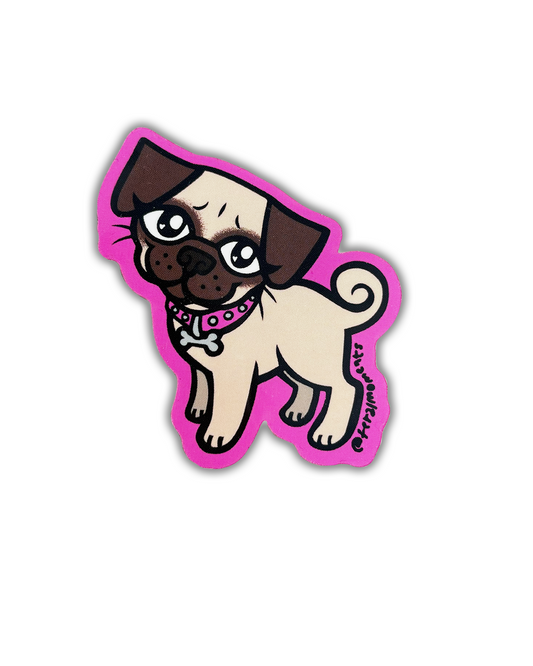 Cute Pug Sticker