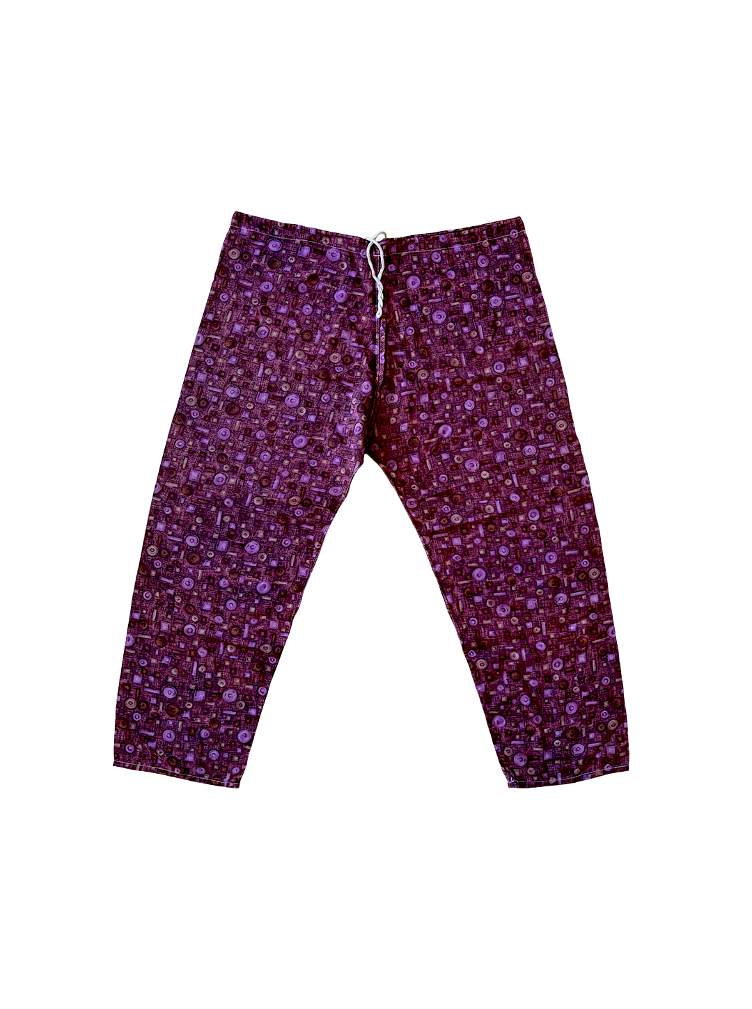 Patterned Purple Pants